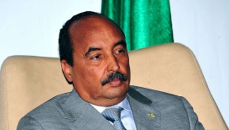 رئيس الجمهورية محمد ولد عبد العزيز 
