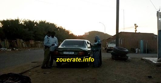 الصورة مساء اليوم من تقاطع الطرق بين "الزملة وكوريا"