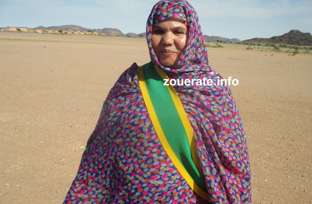 شيخة مقاطعة بئر ام اكرين السالمة منت سيد ولد علوات