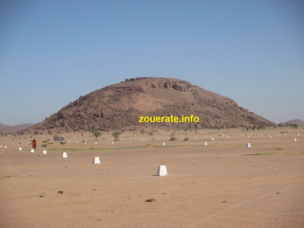 جانب من القطع الأرضية الموزعة ضمن توسعة بئر ام اكرين
