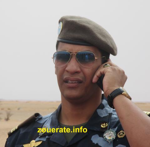 النقيب عبد الفتاح ولد سيد امين-قائد فرقة التجمع العام لأمن الطرق في ازويرات