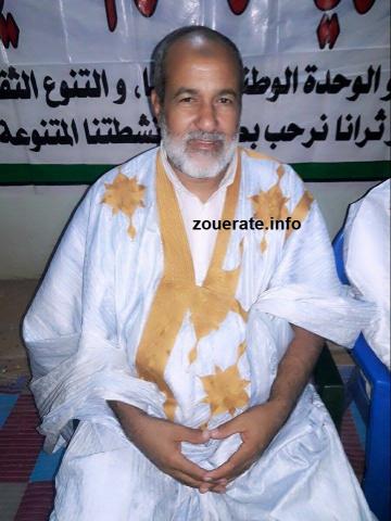 أحمد فال ولد الشيباني- رئيس قسم ازويرات الجديد لحزب تواصل