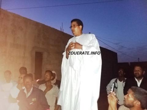 ولد النهاه خلال مهرجان أمس