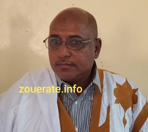 سيد ولد شغالي ولد بوه-الأمين الإتحادي ل UPR في تيرس زمور