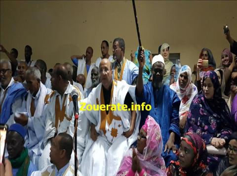 ولد المالحة وسط رؤساء الوحدات المائة الميدون له ضمن مهرجان في دار الشباب