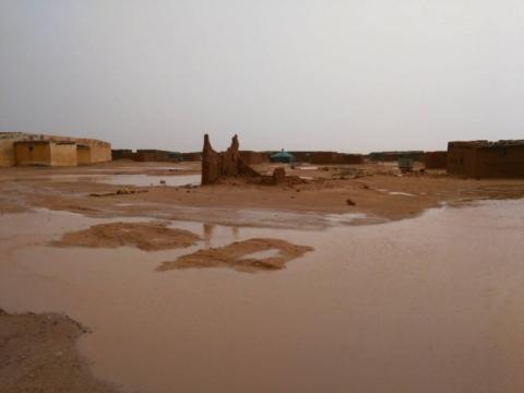 امطار اليوم في العيون بالصحراء الغربية -الصورة للمستقبل الصحراوي