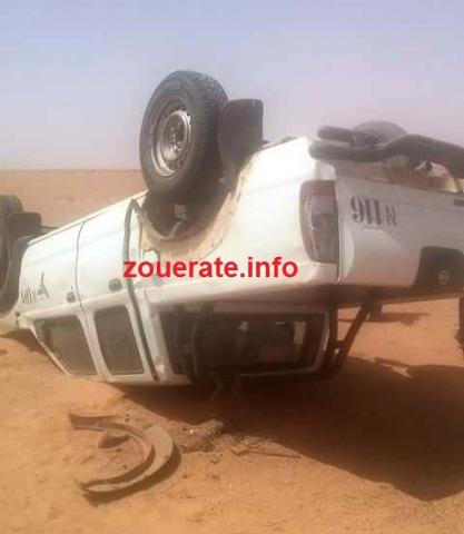 السيارة في مكان الحادث