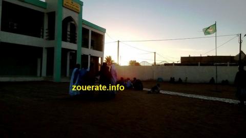 المنقبون في ساحة الولاية مساء أمس