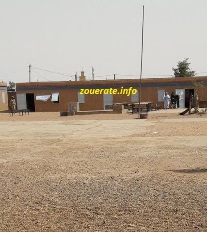صورة من المدرسة 7 وسط ازويرات