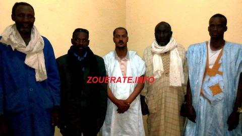 قادة نقابات الجرنالية مع بعض مساعديهم
