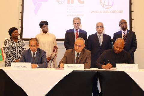 اسنيم ومؤسسة التمويل الدولية يوقعان إتفاقية لتعزيز الإستثمار