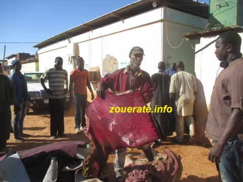 بعض المقتنيات المحترقة من المنزل الثالث
