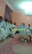 جانب من اجتماع رجال الأعمال اللية