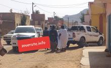 صورة من حادث الاصطدام