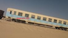 عربة نقل الركاب ضمن قطار اسنيم في حادث سابق مماثل -أرشيف