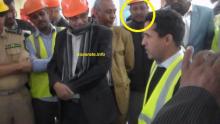 ملاي ولد جدو المحدد بالدائرة الصفراء في الصورة