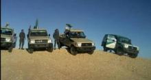 سيارات وافراد من الدرك الصحراوي - الصورة من الانترنيت